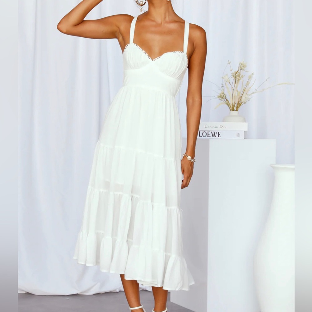 Hello Molly White dress